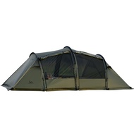 TOMOUNT Tunnel Tent for 2-3 People 2 Room Tent Tool Tent Family Tent with Floor Mat with Lining with
