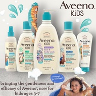 New!! Aveeno Kids ผลิตภัณฑ์อาบน้ำ สระผม สำหรับเด็ก 3-7 ปี Body Wash, Kids Curly Hair Shampoo &amp; Conditioner Kids Lotion