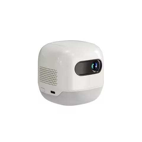 2026 New M2 DLP Projector 8700mAh Rechargeable Battery Palm-sized 120" Display 1080P Smart Portable 