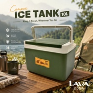 IRUMA x LAVA 10L Camper Ice Tank | Insulated Cool Box | Ice Tank Storage Box for Camping, Picnic, Tr