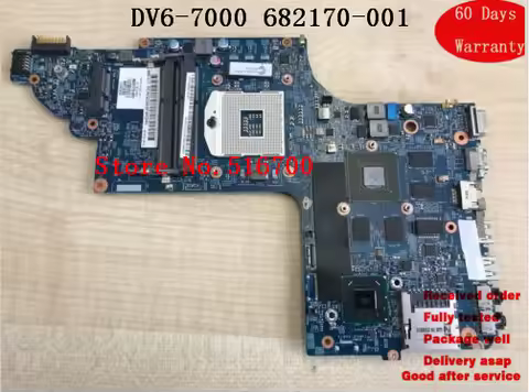 Changing motherboard For HP Pavilion DV6 DV6-7000 GT630M 2GB Motherboard 685551-001 682170-001 WORKI