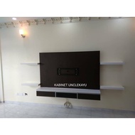 Wall mount modern floating tv cabinet / kabinet tv moden gantung (3100111656)