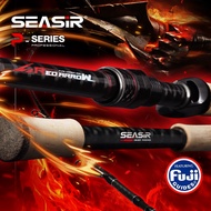 SEASIR Red Arrow 1.98M(6.6)/82g M Power Ultralight Fishing Rod FUJI-O Guide Rings Carbon High Sensit