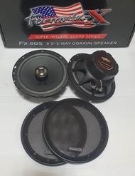 ลำโพง FORMULA-X รุ่น FX-612S 6.5" แกนร่วม 2 WAY กำลังขับ 110 วัตต์ แพค 2ดอก 1คู่ สำหรับรถยนต์