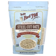 Bob's Red Mill, Steel Cut Oats, Whole Grain, 24 oz (680 g)
