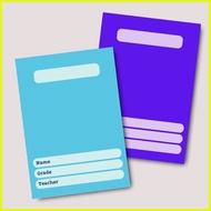➕◬ 40Leaves Color Coded Notebook Writing Notebook Composition K-12 Notebook for Pupils Stapled Note