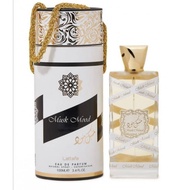 musk mood original from Lattafa perfume 100 ml EDP  Original Lattafa 3D Sticker (Hassan mart)