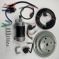 for YAMAHA outboard 60HP 70HP 2 stroke T60 T70 hand starter refit Electric starter rotor assy starte