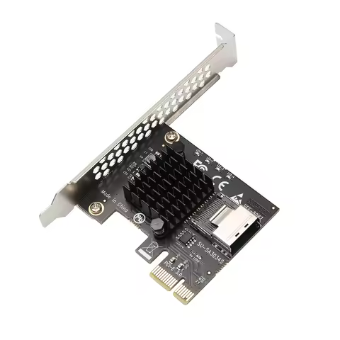 Mini SAS SFF-8087 4 port SATA 3 III 3.0 to PCI e PCIe Controller PCI-e to SFF 8087 SFF8087 SATA3 Ada