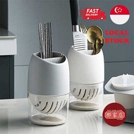 Kitchen Utensils Knives and Cutlery Holder Diatomite Absorbent | Flatware Caddy Kitchen Organiser Fo