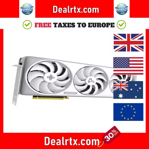 USED Gamin RTX4080 SUPER X3W MAX 16GB Graphic Card GDDR6X 256Bit HDMI 16Pin Gaming GPU Video Cards p