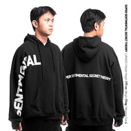 SSST Cross Oversize Hoodie Black