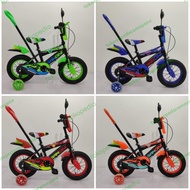 Sepeda bmx Sakoni Simba 12 inchi anak-anak dorongan