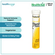 HealthAid Vitamin C 1000mg - Effervescent (Lemon Flavour) Tablets