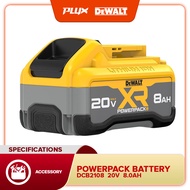 Dewalt DCB2108-B1 20V 8.0 Ah Li-Ion Battery Pack Power Indicator 1pc ( DCB2108 )