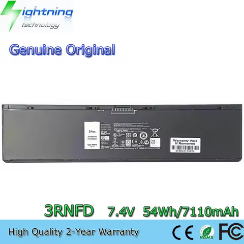 Brand New Genuine Original 3RNFD 7.4V 54Wh Laptop Battery for Dell Latitude 14 7000 E7440 E7450 E742