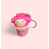 MAINAN GANTUNGAN KUNCI SQUISHY SANRIO BOBA / SQUISHY BOBA SANRIO LUCU