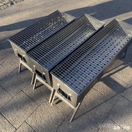 Folding Charcoal Barbecue Grill Thickened Human Shelf 5 or More Household Charcoal Grill Barbecue Gr