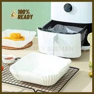 Air Fryer Paper 16cm 50pcs Air Fryer Paper Box Air Fryer Liner Paper/ 50pcs Fryer Paper/