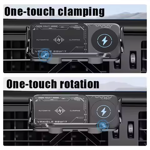 Car Wireless Phone Holder Fast Charging Air Vent Mount Screen Phone Stand for Samsung Galaxy Z Fold 