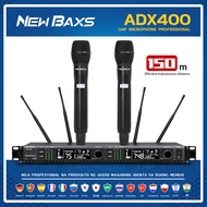 NEW BAXS ADX400 wireless microphone  Anchor Espesyal Metal Katawan Handheld Hand Holding Stage Isa D