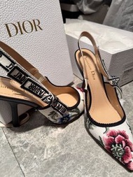 Dior J'Adior 繡花高跟鞋