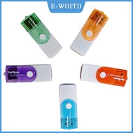 [Local Delivery]Y LifeStyle มีประโยชน์4ใน1 USB Memory Card Reader สำหรับ MS MS-PRO TF Micro SD ความเ