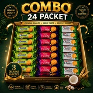 Olympic First Choice Salted Biscuits 80g | Crispy & Light Snack 1x24 kotak