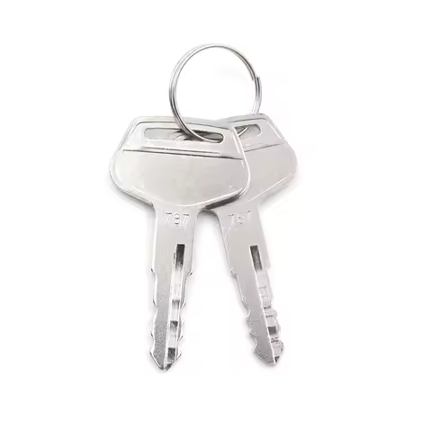 1 Pcs Equipment Tractor Plant Key Excavator Loader Starter Replacement For Komatsu 787