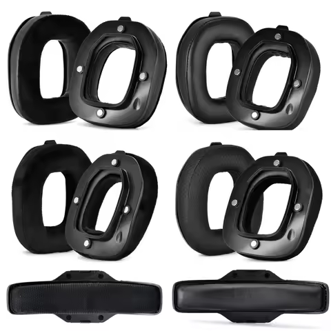 Replacement Ear Pads Earpad Cushions For Astro A40TR A40 TR Gaming Headset (Not Compatible with A50 