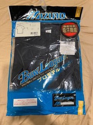 Mizuno buw league 大m 短袖高領內搭衣 s