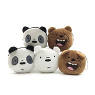 We Bare Bears Cartoon Purse Plush Children's Lovely Key Pendant Animal Coin Purse YY