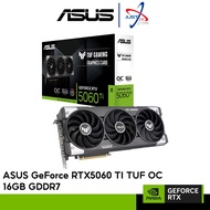 ASUS GeForce RTX 5060 Ti TUF OC 16GB GDDR7 GRAPHICS CARD ( TUF-RTX5060TI-O16G-GAMING )