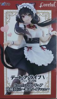 TAITO  約會大作戰 Date Alive 時崎狂三 景品 PVC FIGURE 兩件