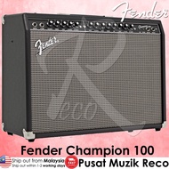 Fender Champion 100 Guitar Combo Amplifier 100W 2x12" Amp Gitar Elektrik Speaker