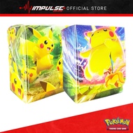 Pokemon TCG: Sword & Shield / Scarlet & Violet Deck Case (Gigantamax & PikachuMori & Plush Pikachu)