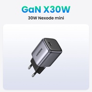 UGREEN GaN 30W USB C Wall Charger PD Fast Charger USB-C Power Adapter for MacBook Air iPhone 15 14 p