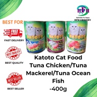 🔥Katoto Cat Food Tuna Chicken/Tuna Mackerel/Tuna Ocean Fish (400g)🔥