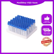 EDTA Anticoagulation Plastic Test Tube with Green Cap Box of 100 Tubes