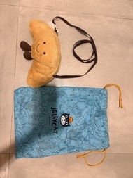 （全新）牛角包Jellycat 袋