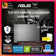 ASUS Gaming Laptop TUF A16 FA607N-UQRL888WS (RYZEN 7 170 /16GB OR 32GB DDR5 /512GB SSD/16 WUXGA 144H