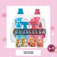Snuggle Fabric Conditioner Freshener Softener/Freshenener Huggable Cotton / Blooming Bouquet