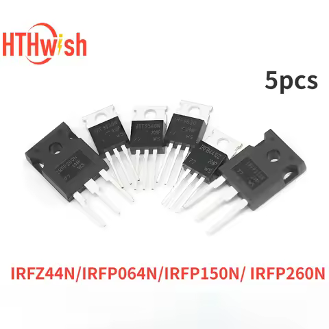 5PCS IRFZ44N IRFP150N IRFP260N IRFP064N IRF9540 TO-220 MOSFET Transistor Original TO220 Electronic K
