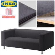 KLIPPAN IKEA Cover for 2-seat sofa,Kabusa dark grey[ReadyStock]