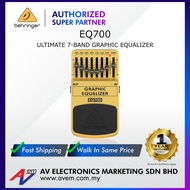 BEHRINGER GRAPHIC EQUALIZER EQ700 Ultimate 7-Band Graphic Equalizer