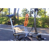 Folding bicycle child saddle safety seat for brompton bicycle bmx ultra light folding seat