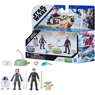 Hasbro STAR WARS Mission Fleet 2.5-Inch Scale Grogu Action Figure Set with 4 Figures & 7 Accessories