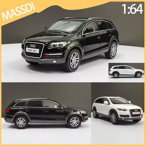 MASSDI 1/64 Scale 2008 Q7 FSl Quattro AD3100 AD3101 AD3104 Alloy Car Model Classics Adult Souvenir G