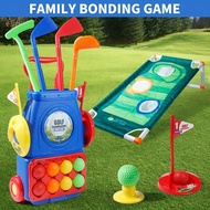 Toddler Golf Set Toys Upgraded Children's Golf Cart Toy Set With 8 Balls 1 Golf Board And 1 Mat Birt