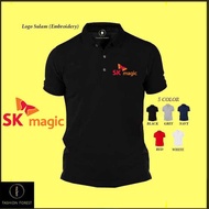 Baju logo Sulam Polo Classic T Shirt SK magic Home Appliance WATER PURIFIER Embroidery FOR MEN & WOM
